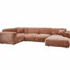 Woood CLOUD hoekbank links geweven chenille terra Outlet