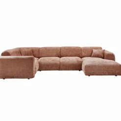 Woood CLOUD hoekbank links geweven chenille terra Outlet
