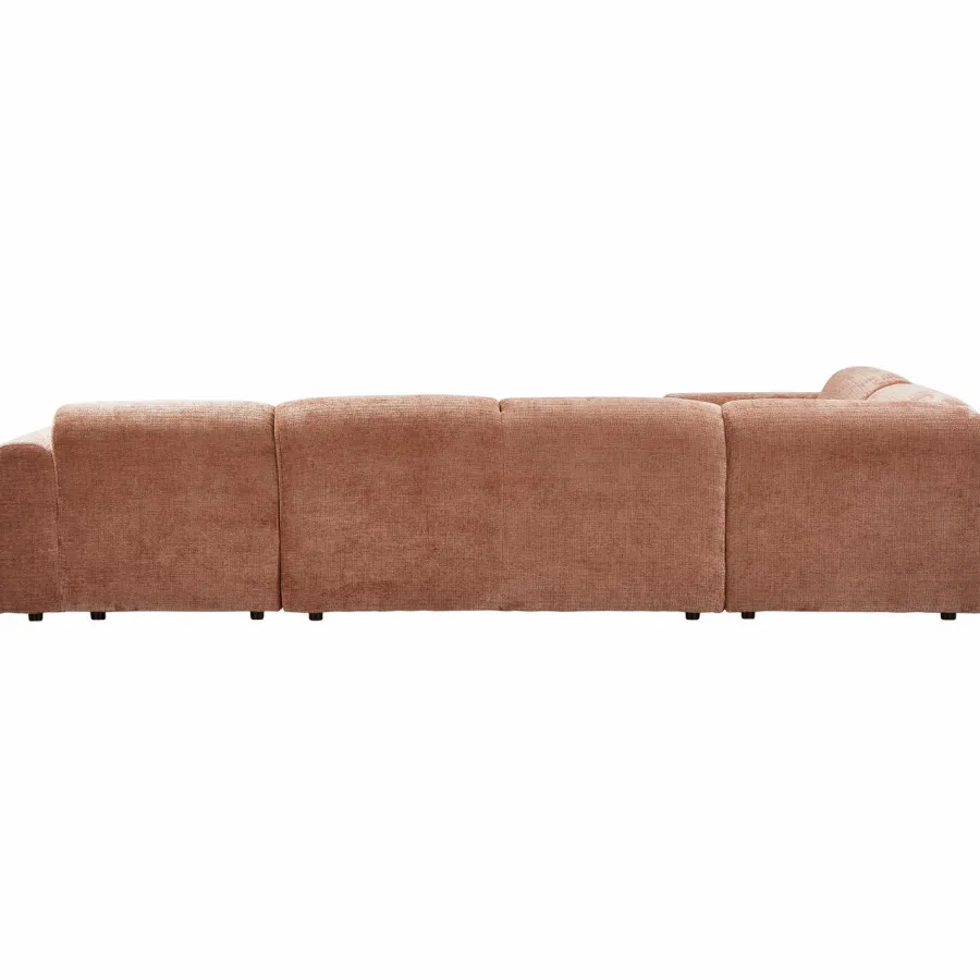 Woood CLOUD hoekbank links geweven chenille terra Outlet