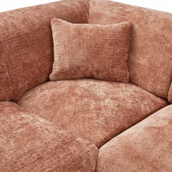 Woood CLOUD hoekbank links geweven chenille terra Outlet