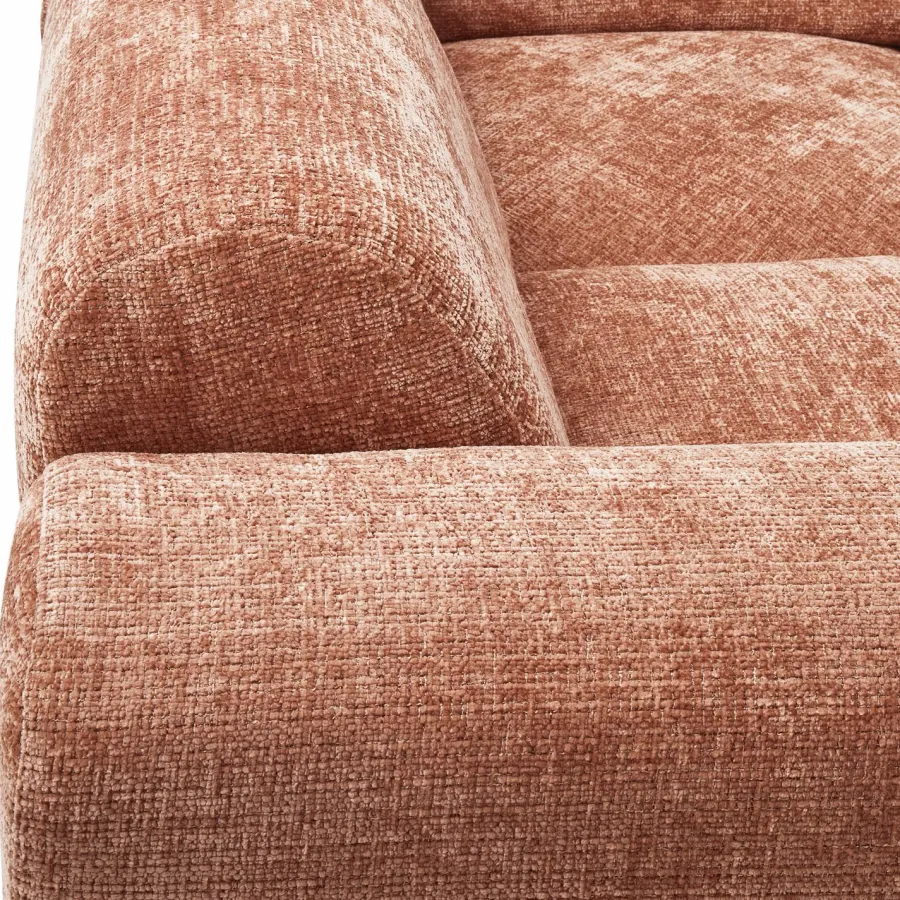Woood CLOUD hoekbank links geweven chenille terra Outlet