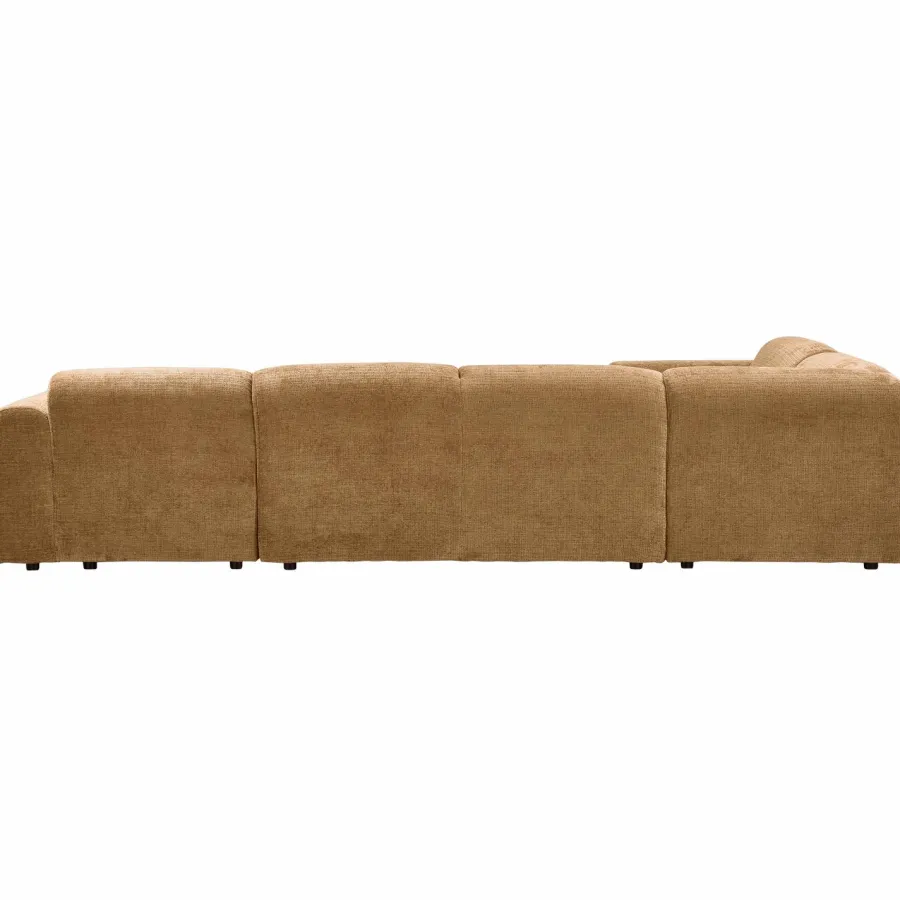 Woood CLOUD hoekbank links geweven chenille honinggeel Sale