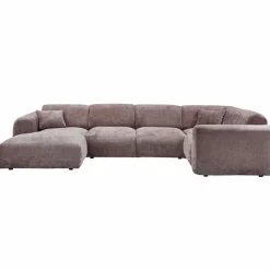 Woood CLOUD hoekbank rechts geweven chenille taupe Clearance