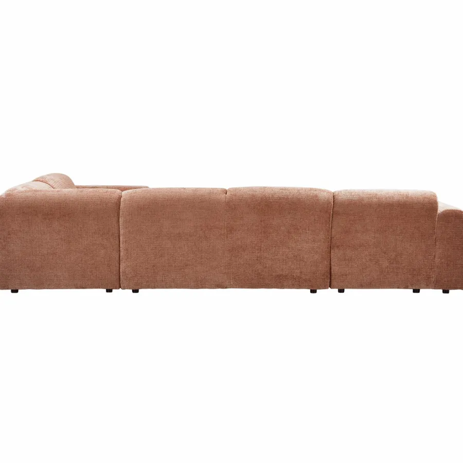 Woood CLOUD hoekbank rechts geweven chenille terra Discount