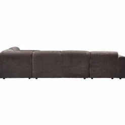 Woood CLOUD hoekbank rechts geweven chenille warm bruin Best