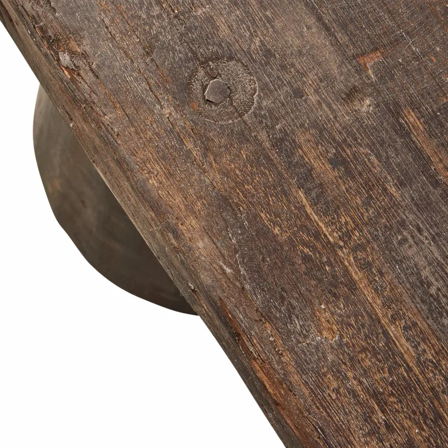 Woood Clyde bankje hout donkerbruin Online