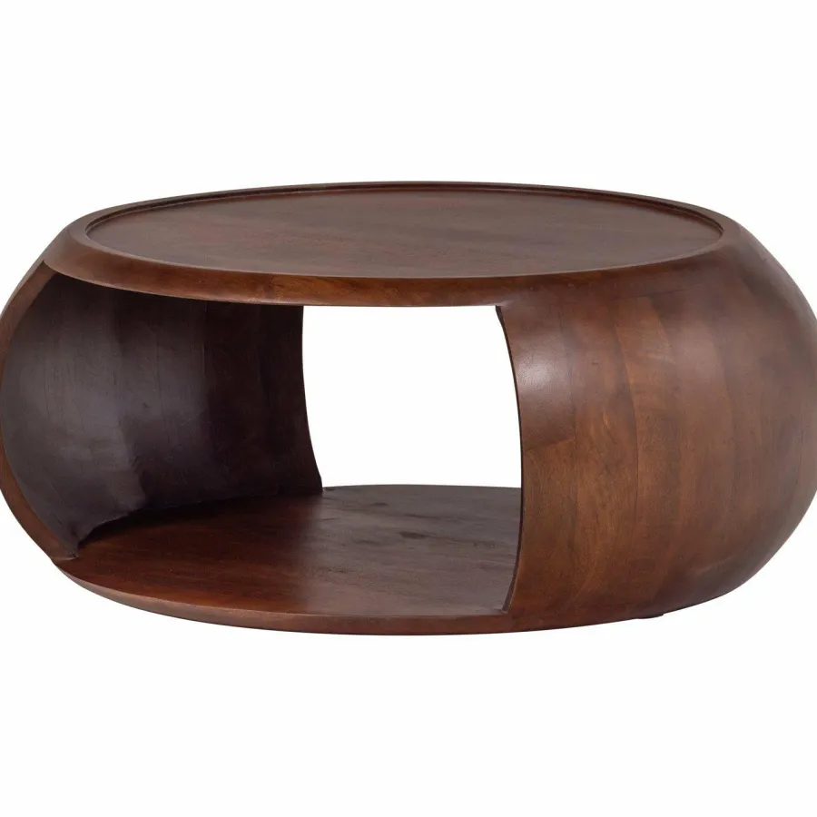 Woood Cole Salontafel Mango Hout Bruin Hot