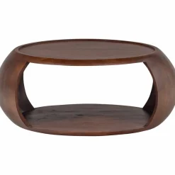 Woood Cole Salontafel Mango Hout Bruin Hot