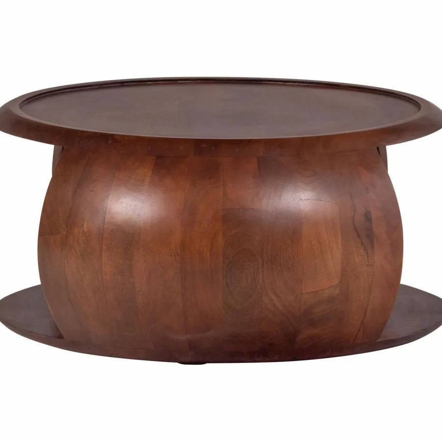Woood Cole Salontafel Mango Hout Bruin Hot