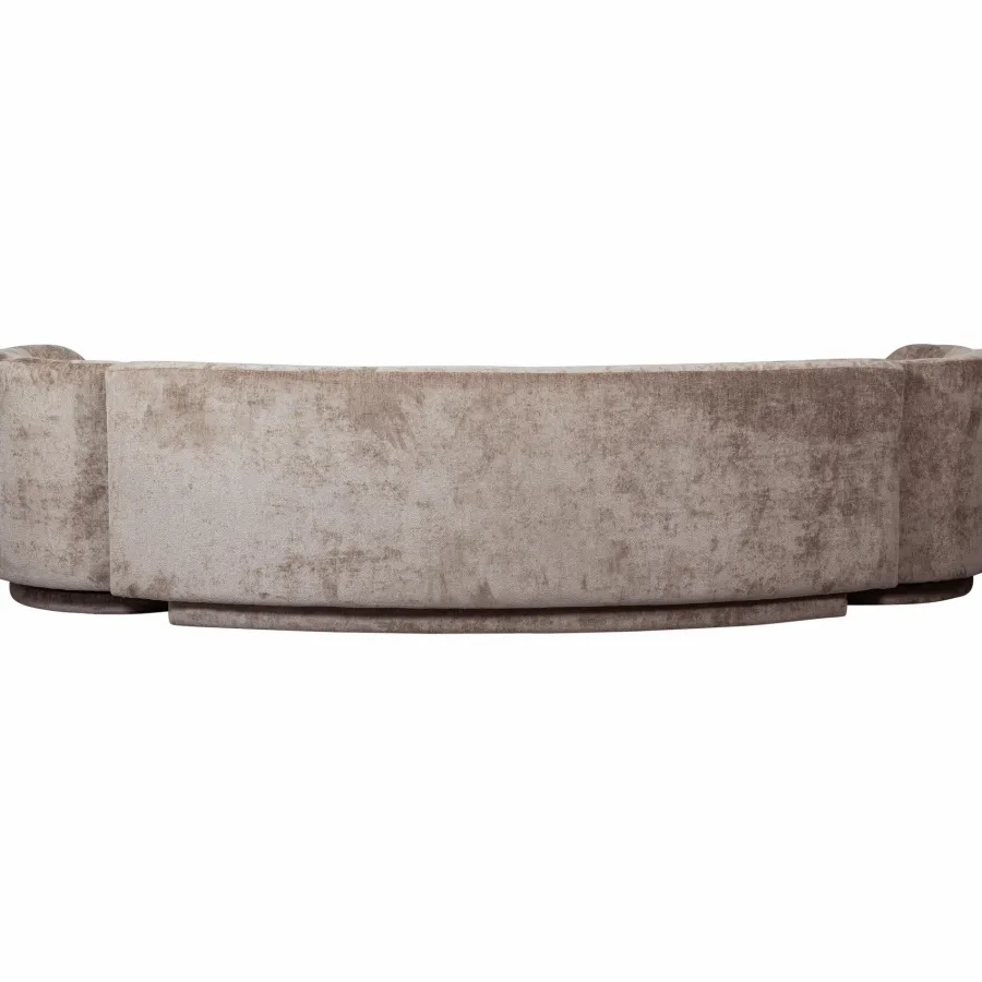 Woood Combi-popular: bankje + fauteuils taupe New