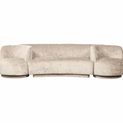 Woood Combi-popular: bankje + fauteuils naturel Online
