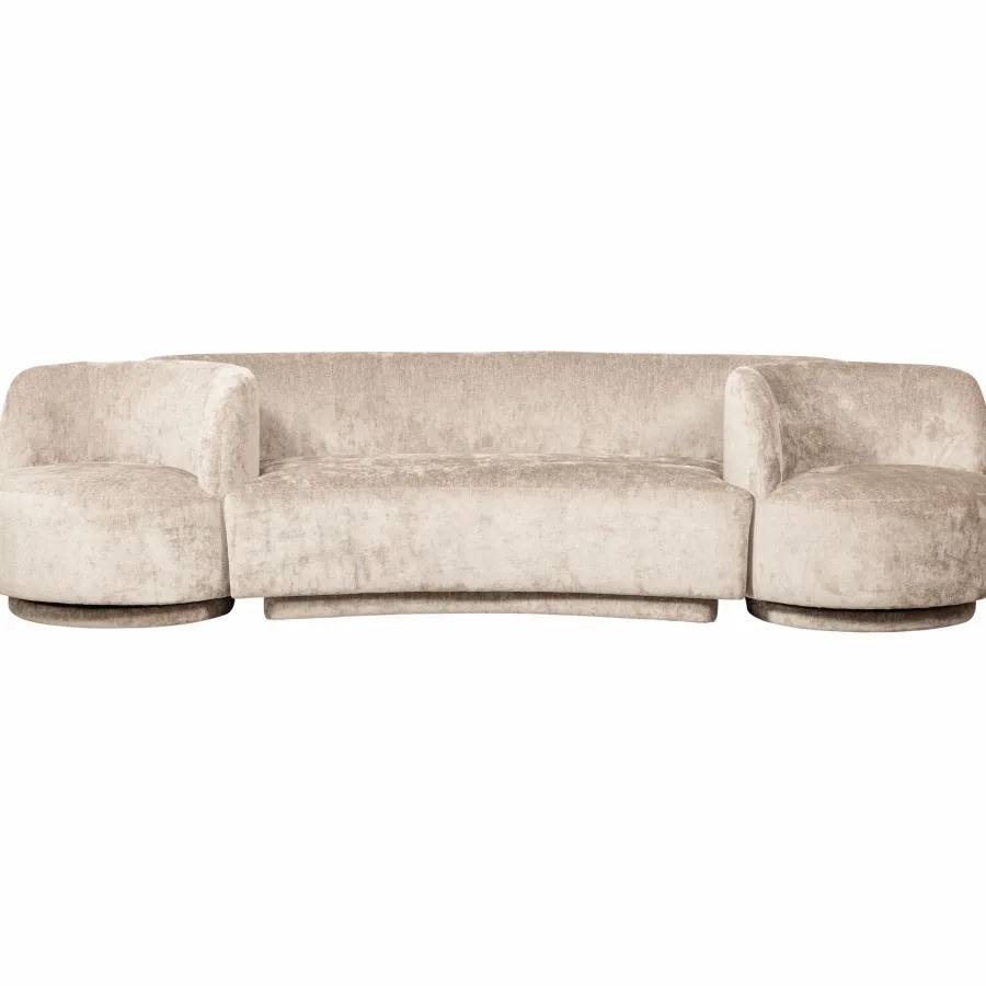 Woood Combi-popular: bankje + fauteuils naturel Online