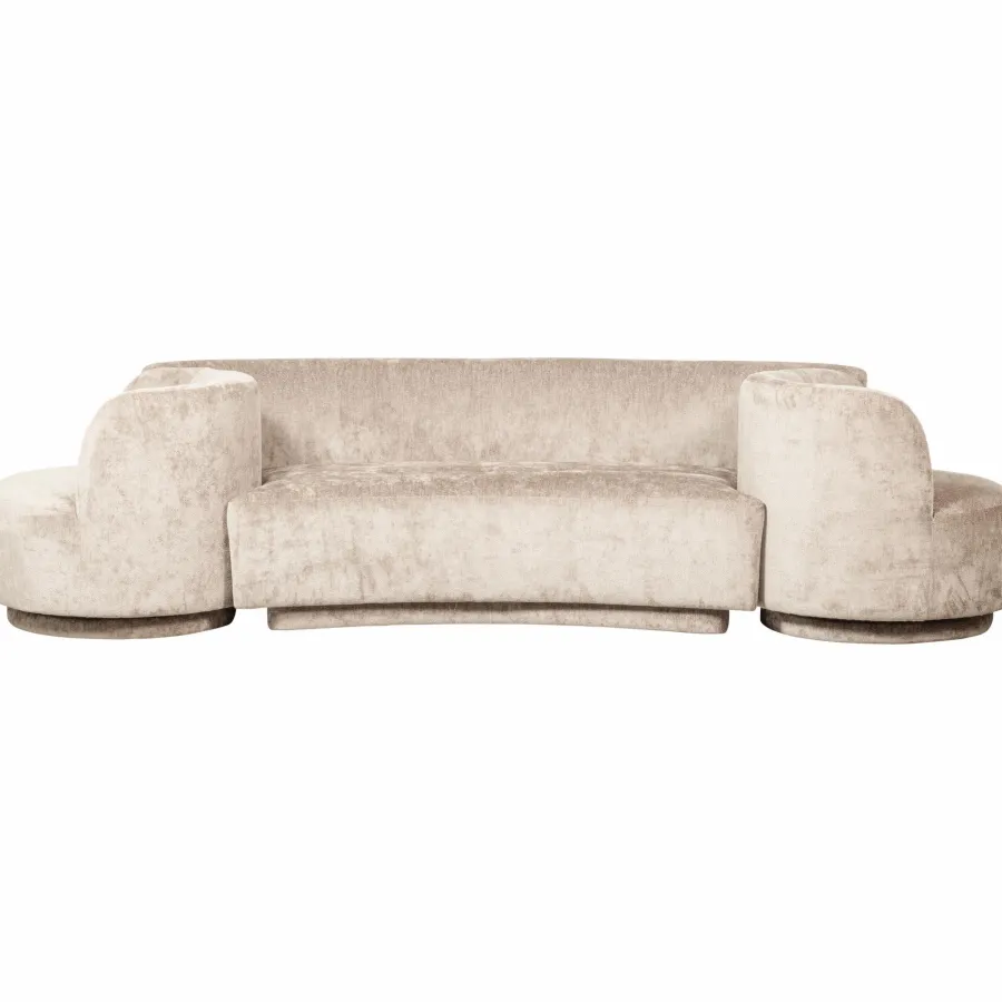 Woood Combi-popular: bankje + fauteuils naturel Online