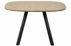 Woood Combi-tablo: Organisch Eiken 130x130 & 2-standen Poot Vierk Online