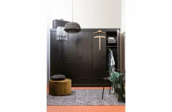 Woood Connect - 2 Drs + Lade - Strokendeur Zwart [fsc] Sale