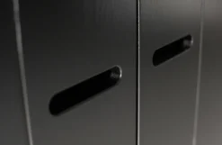 Woood Connect - 2 Drs + Lade - Strokendeur Zwart [fsc] Sale