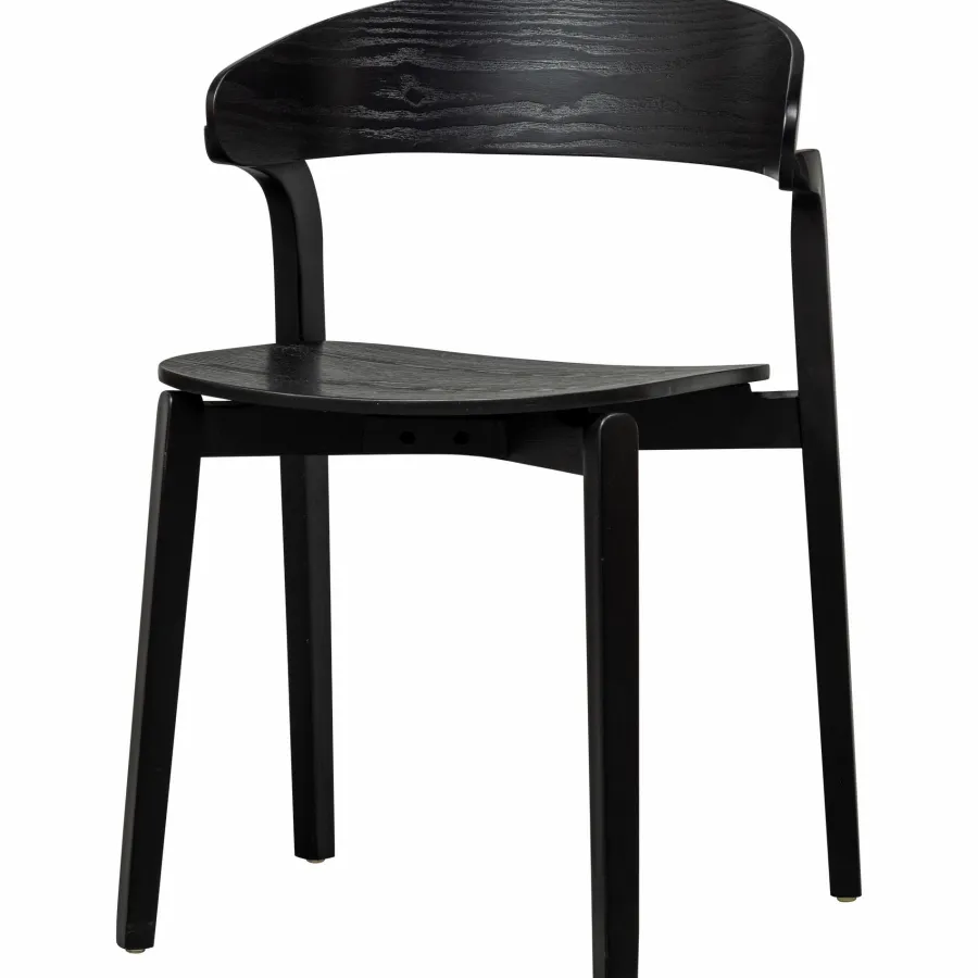 Woood Cras eetkamerstoel zwart Discount