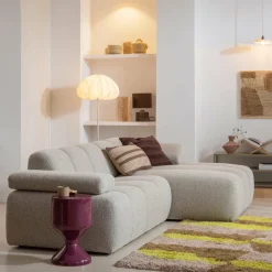 Woood DALIA vloerlamp tyvek papier wit 150xO50CM Best
