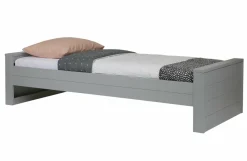 Woood Dennis Bed 90x200 Cm Grenen Betongrijs Geborsteld [fsc] Best