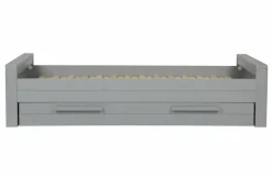 Woood Dennis Bed 90x200 Cm Grenen Betongrijs Geborsteld [fsc] Best