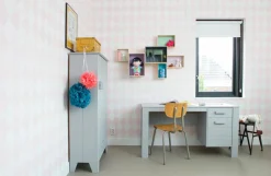 Woood Dennis Bureau Grenen Betongrijs Geborsteld [fsc]