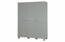 Woood Dennis 3-deurs Kast Grenen Betongrijs Geborsteld [fsc] Clearance