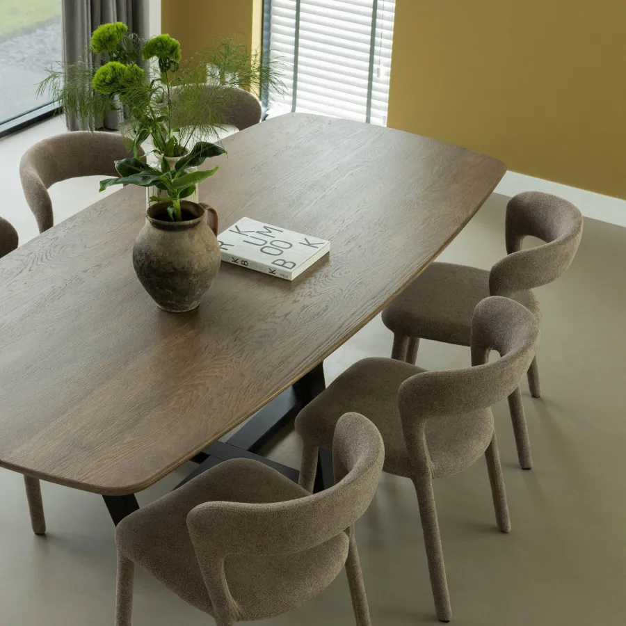 Woood Eettafel Tablo Deens Ovaal met vele mogelijkheden Sale