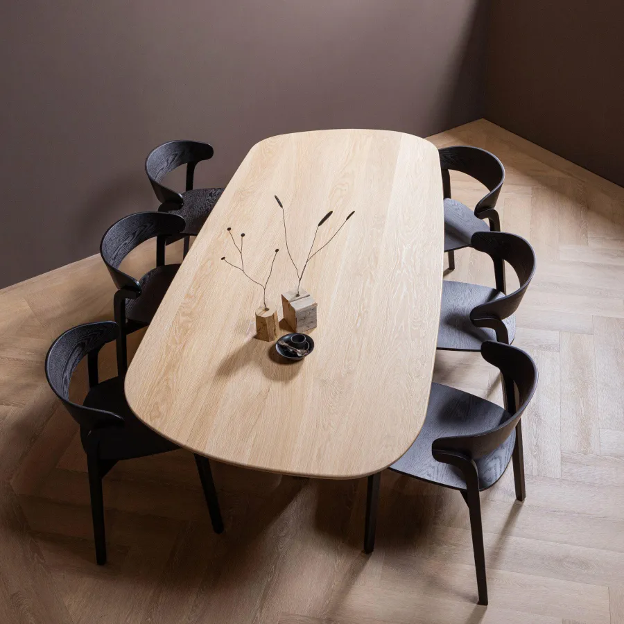 Woood Eettafel Tablo Organisch met vele mogelijkheden New