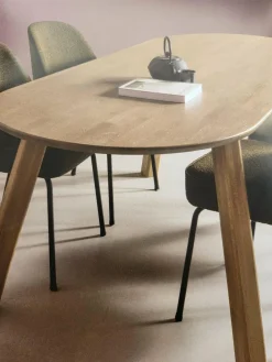 Woood Eettafel Tablo Ovaal met vele mogelijkheden New