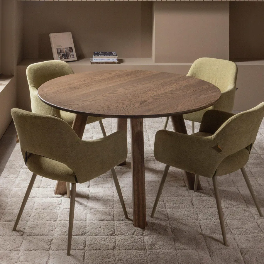 Woood Eettafel Tablo Rond met vele mogelijkheden Discount