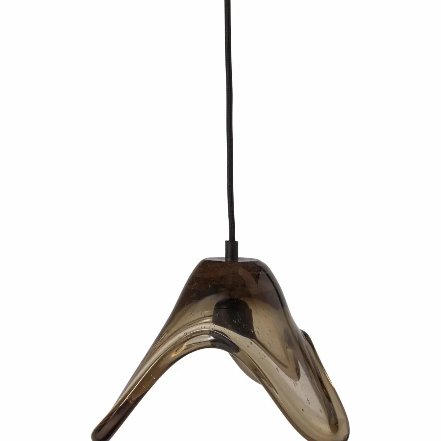 Woood Elle hanglamp groot glas groen Online