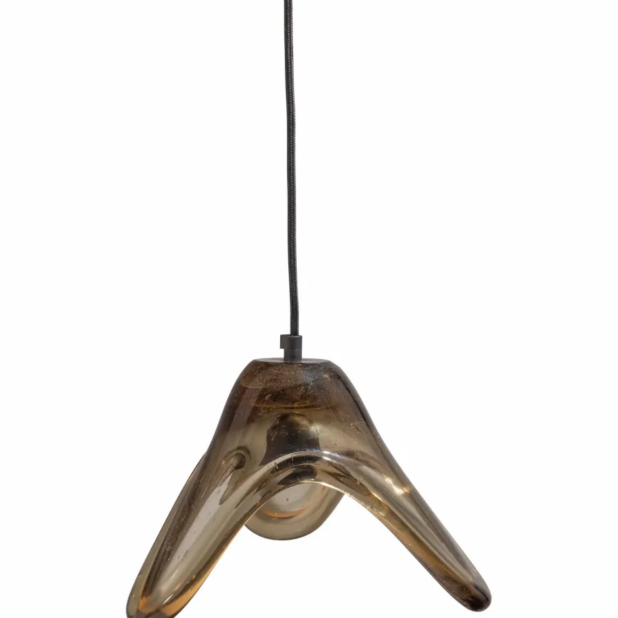 Woood Elle hanglamp groot glas groen Online