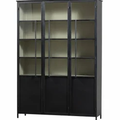 Woood Exhibit vitrinekast XL metaal zwart Online