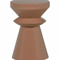 Woood Fedde bijzettafel metaal oud roze Hot