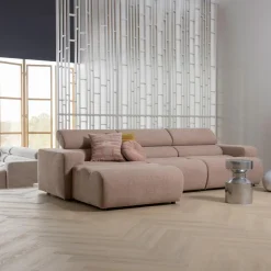 Woood Feis kussens velvet roze/naturel - set van 3 Discount