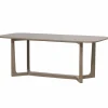 Woood Ferion Eettafel Mango Hout Mud 180x90cm