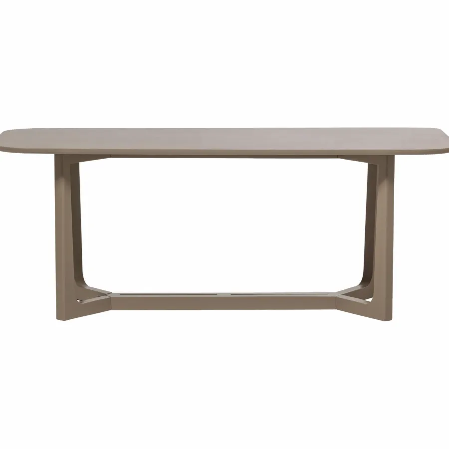 Woood Ferion Eettafel Mango Hout Mud 180x90cm