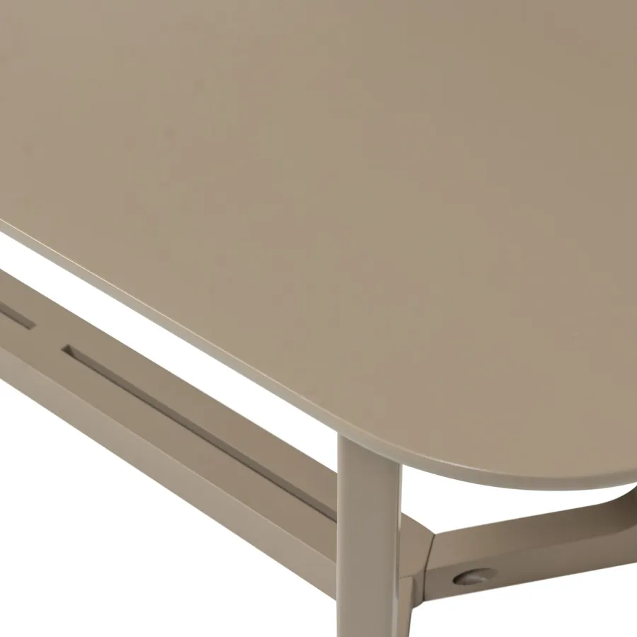 Woood Ferion Eettafel Mango Hout Mud 180x90cm