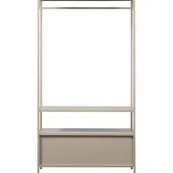 Woood Ferris open kledingkast 100 cm metaal zand Outlet