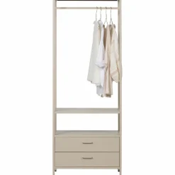 Woood Ferris open kledingkast 70 cm metaal zand Best