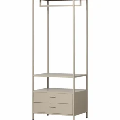 Woood Ferris open kledingkast 70 cm metaal zand Best