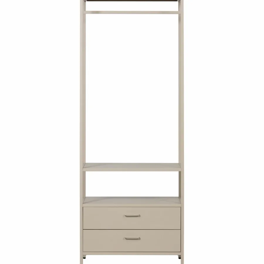 Woood Ferris open kledingkast 70 cm metaal zand Best