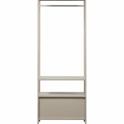 Woood Ferris open kledingkast 70 cm metaal zand Best