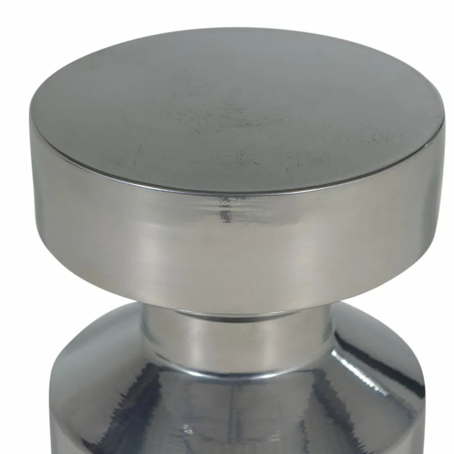 Woood Ferry bijzettafel metaal chrome New
