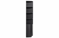 Woood Finca Opbergkast Rond Links 78 Cm Zwart [fsc]