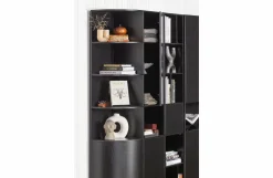 Woood Finca Open Vakkenkast 40 Cm Zwart [fsc] Outlet