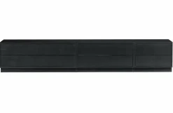 Woood Finca Tv Meubel 50cm Grenen Zwart [fsc] Discount