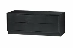 Woood Finca Tv Meubel 100cm Grenen Zwart [fsc] Sale