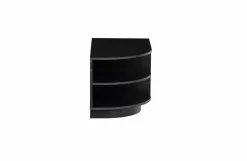 Woood Finca Tv Meubel Rond Links 78 Cm Grenen Zwart [fsc] Clearance