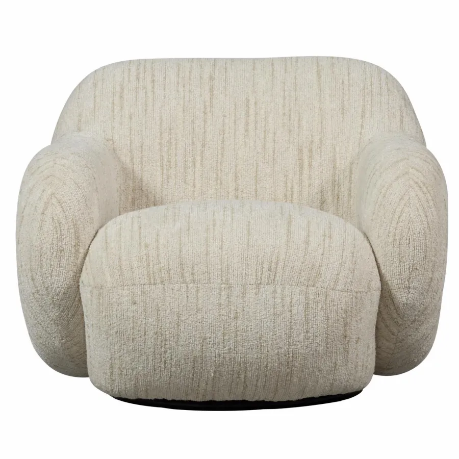 Woood Folke fauteuil chenille naturel melange Hot
